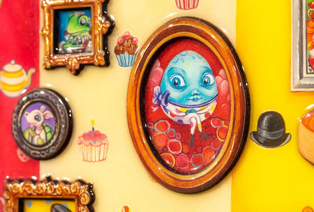 Alice Finds the Little Door - RARE Edition - SOLD by artist Kerry Darlington - Wyecliffe Galleries