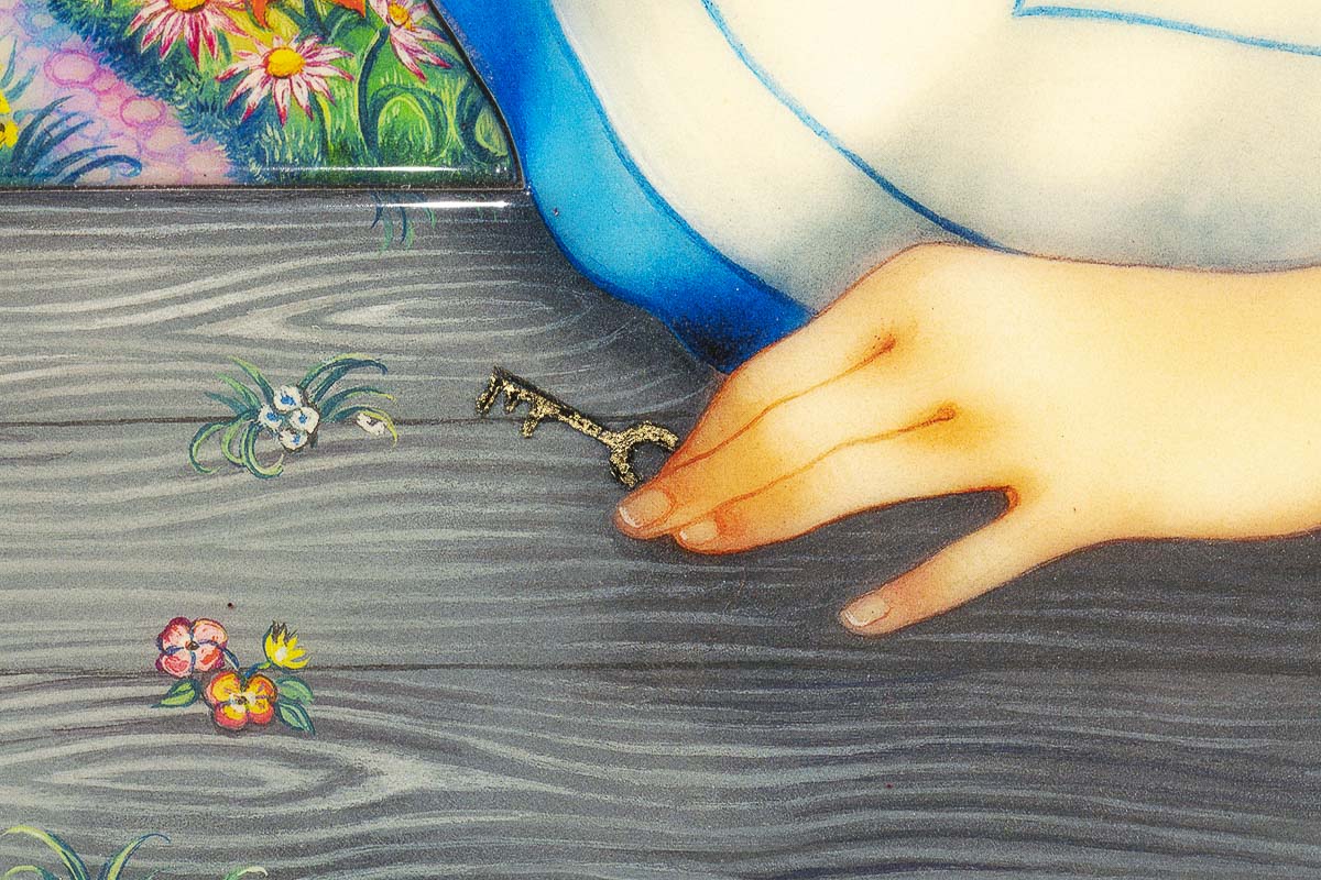 Alice Finds the Little Door - Rare Edition Kerry Darlington Artist Proof Edition