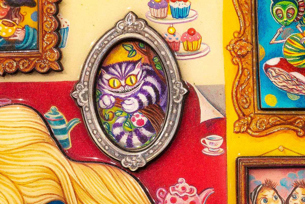 Alice Finds the Little Door - RARE Edition - SOLD by artist Kerry Darlington - Wyecliffe Galleries