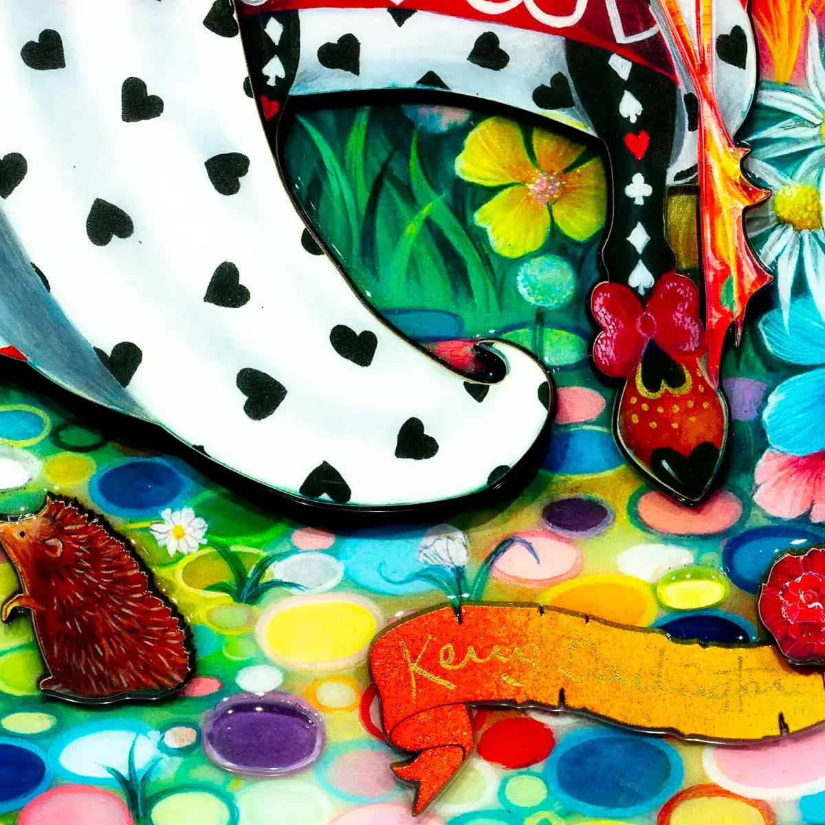 Alice In the Rose Garden - Edition by artist Kerry Darlington - Wyecliffe Galleries