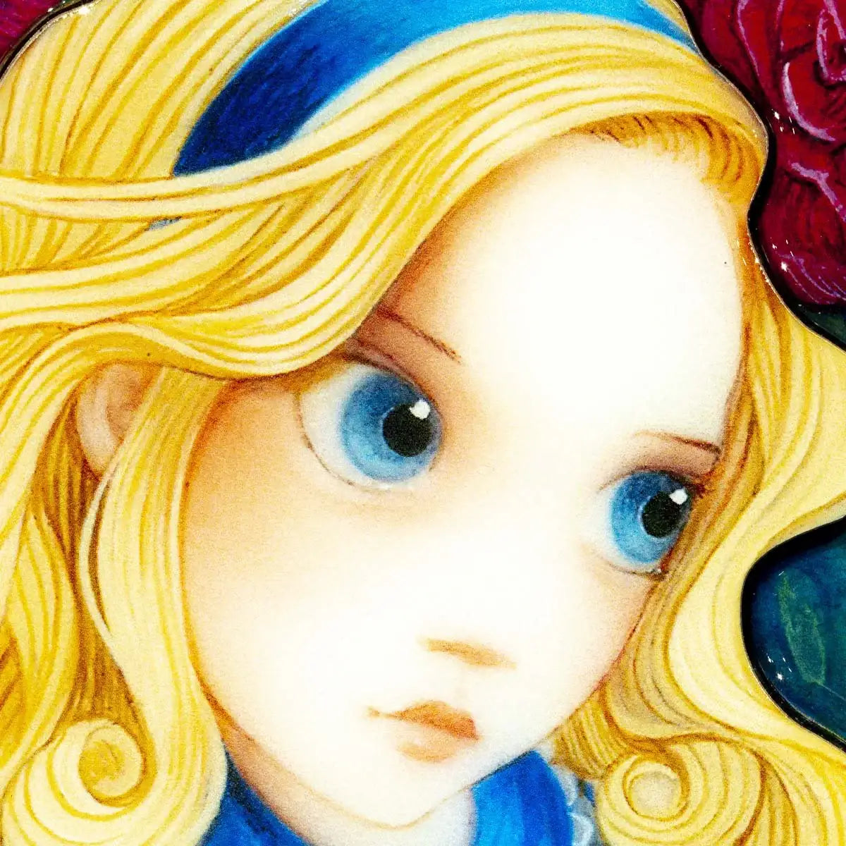Alice In the Rose Garden - Edition by artist Kerry Darlington - Wyecliffe Galleries