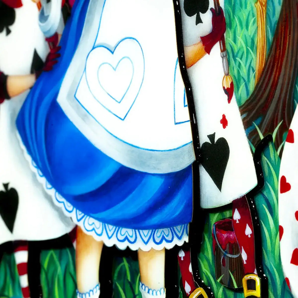 Alice In the Rose Garden - Edition by artist Kerry Darlington - Wyecliffe Galleries