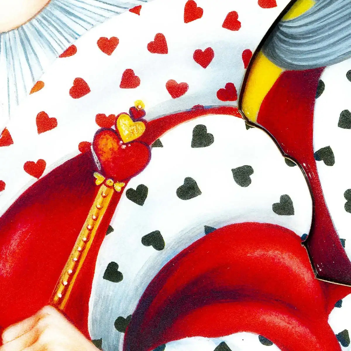 Alice In the Rose Garden - Edition by artist Kerry Darlington - Wyecliffe Galleries