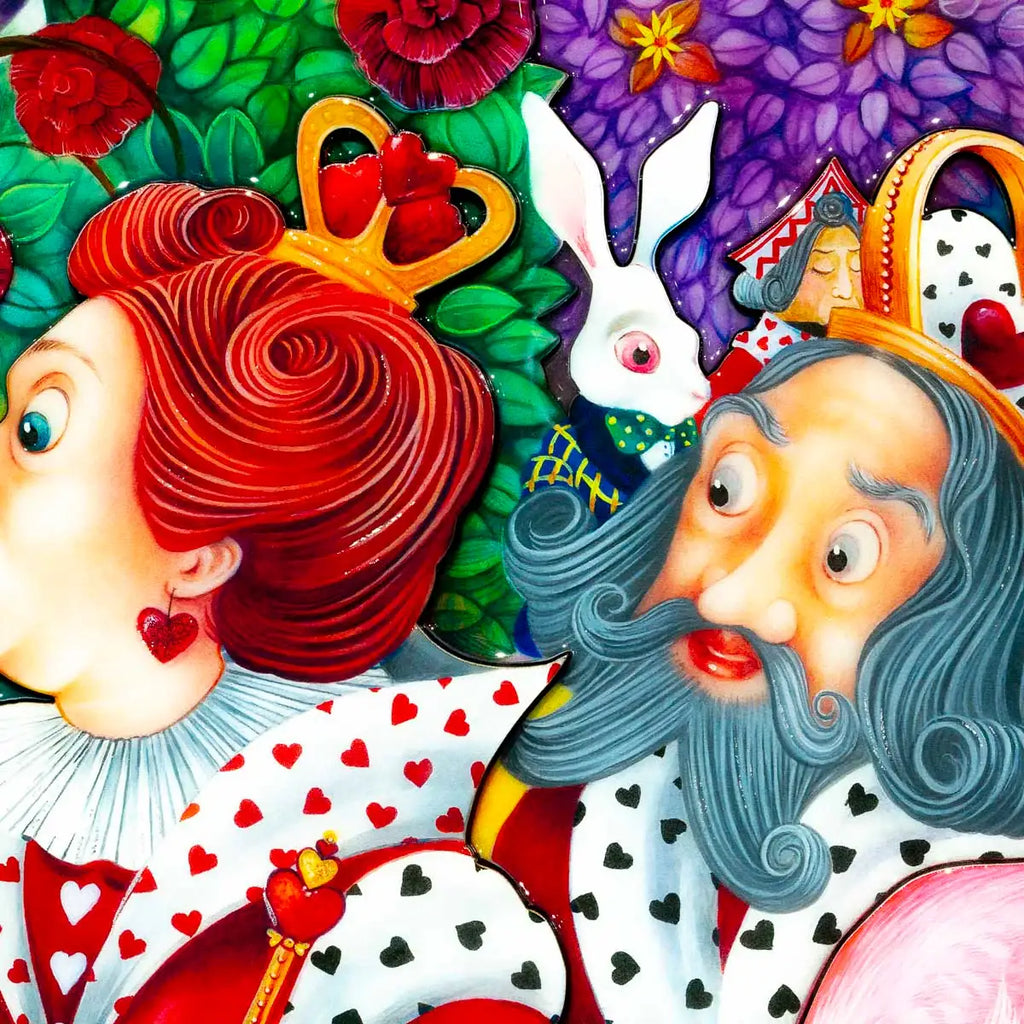 Alice In the Rose Garden - Edition by artist Kerry Darlington - Wyecliffe Galleries