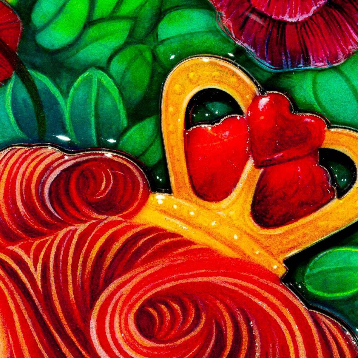 Alice In the Rose Garden - Edition by artist Kerry Darlington - Wyecliffe Galleries