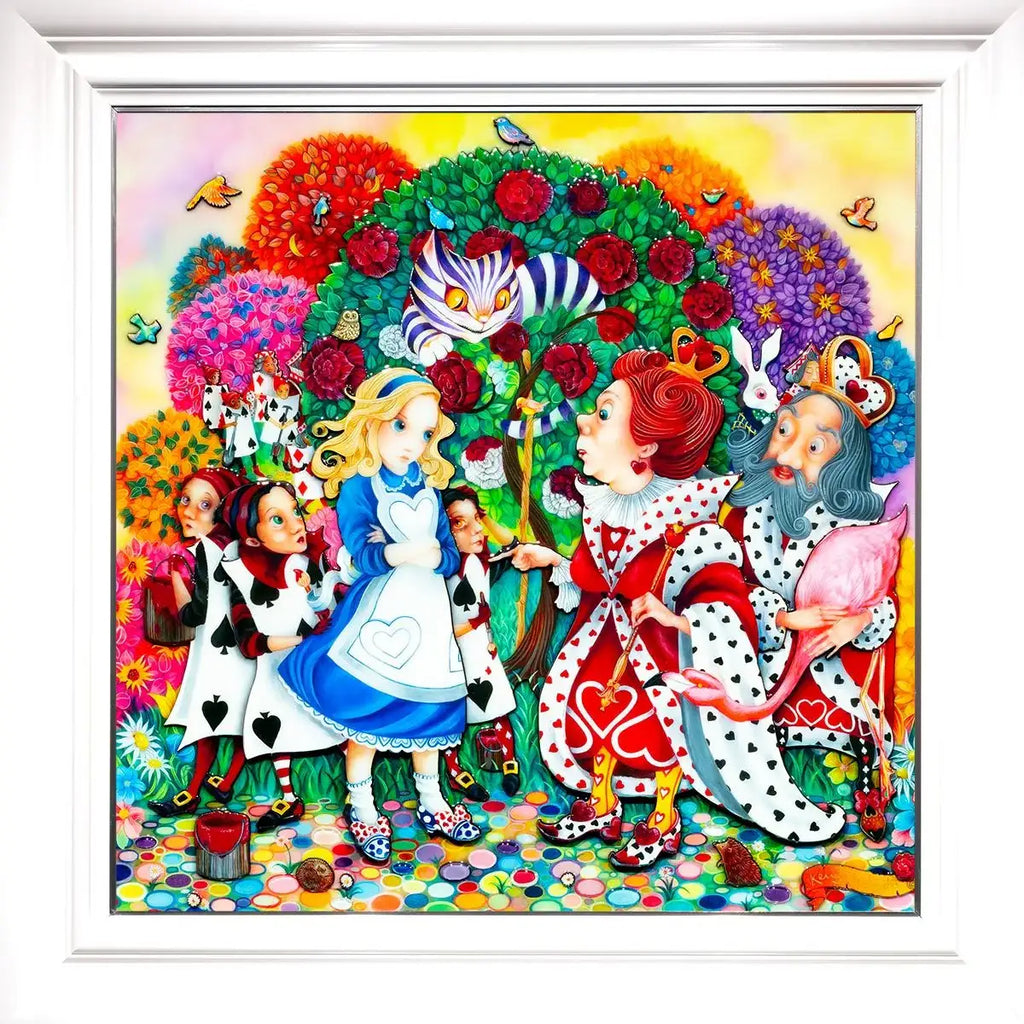 Alice In the Rose Garden - Edition by artist Kerry Darlington - Wyecliffe Galleries