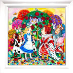 Alice In the Rose Garden - Edition by artist Kerry Darlington - Wyecliffe Galleries