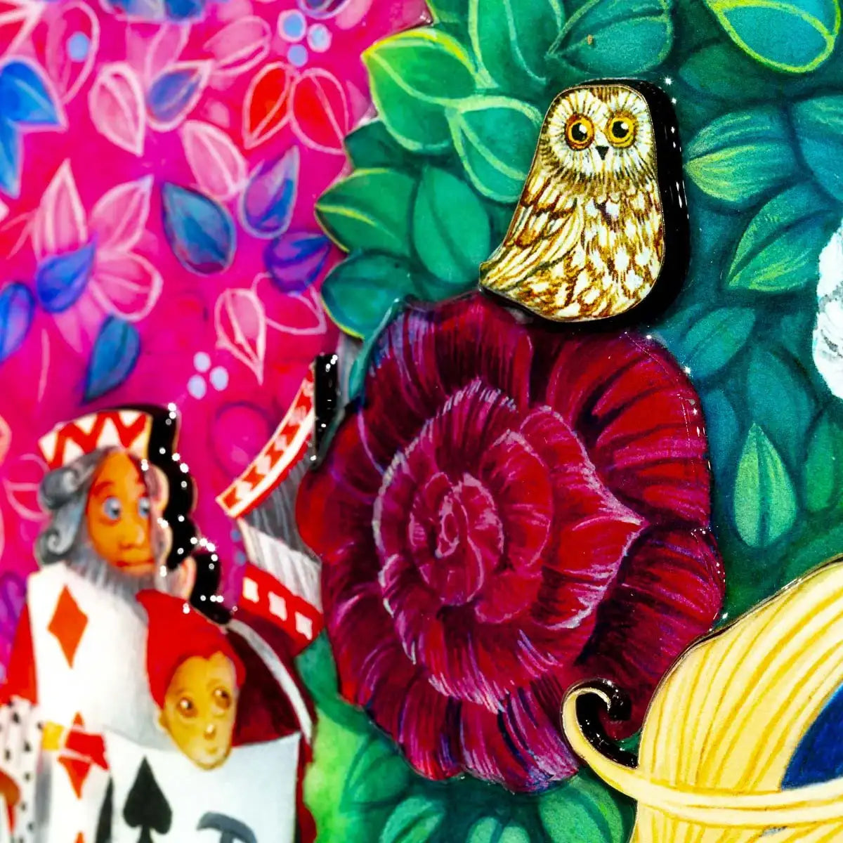 Alice In the Rose Garden - Edition by artist Kerry Darlington - Wyecliffe Galleries