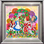 Alice in the Rose Garden - Original - SOLD by artist Kerry Darlington - Wyecliffe Galleries