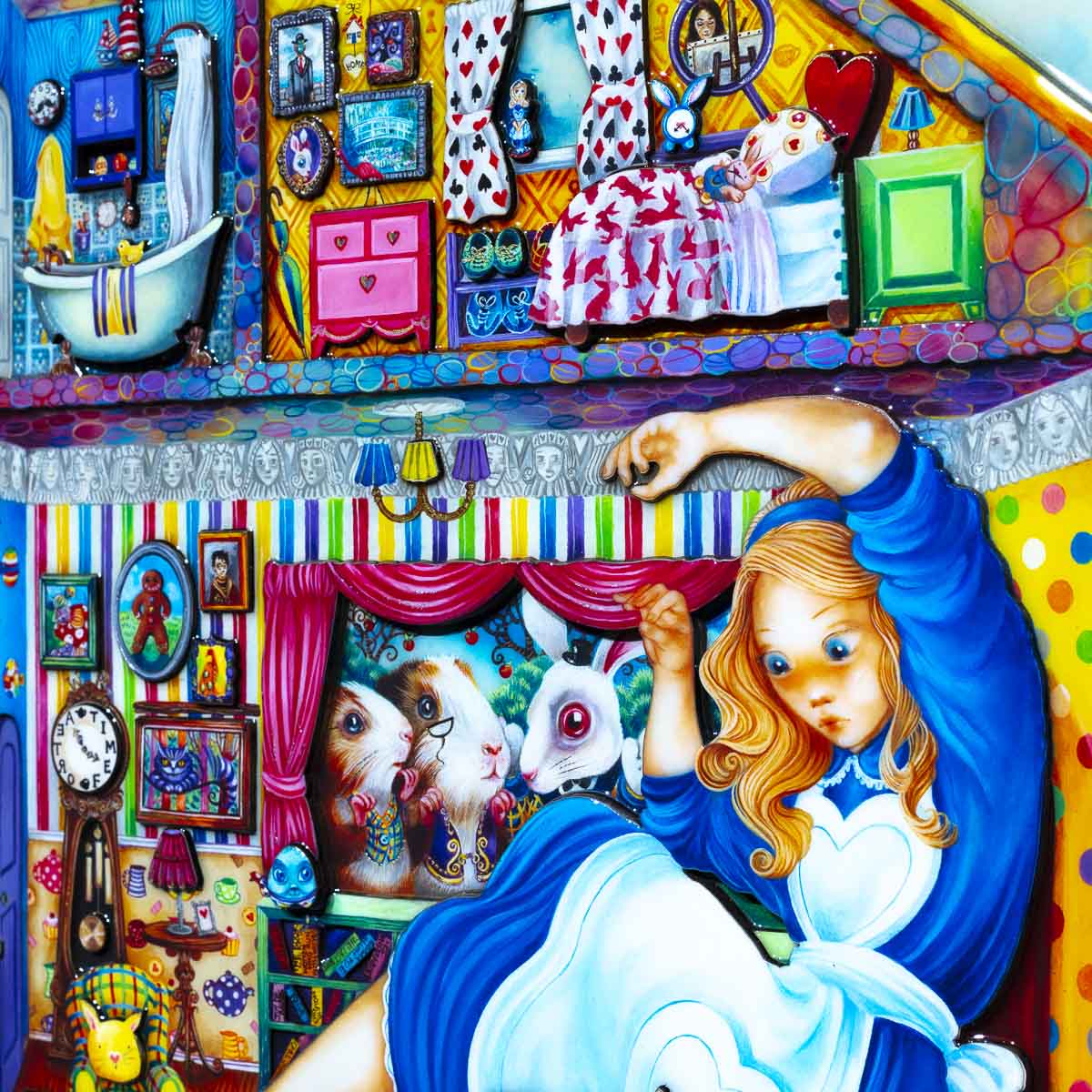 Alice in William Rabbits House - Rare Edition Kerry Darlington