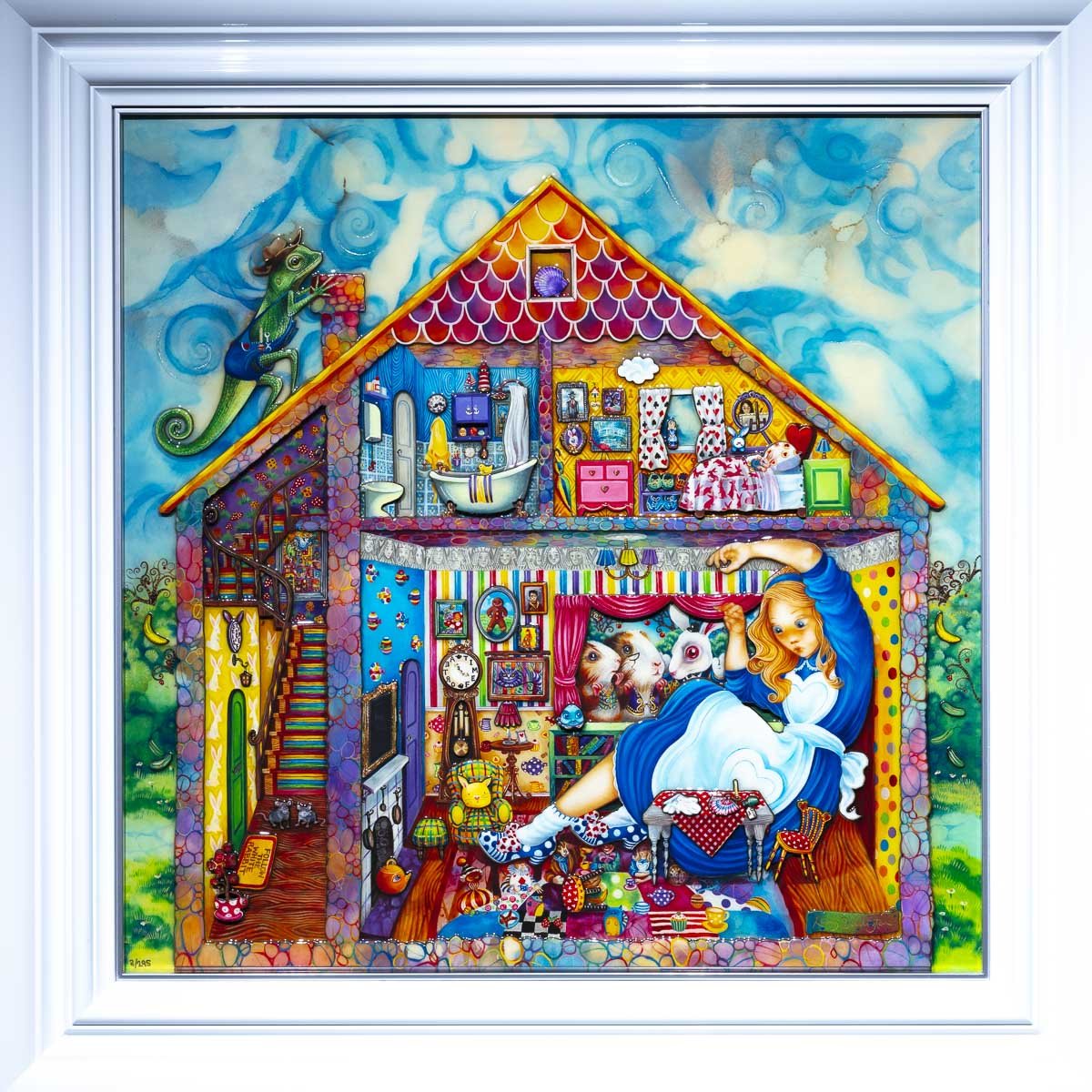 Alice in William Rabbits House - Rare Edition Kerry Darlington