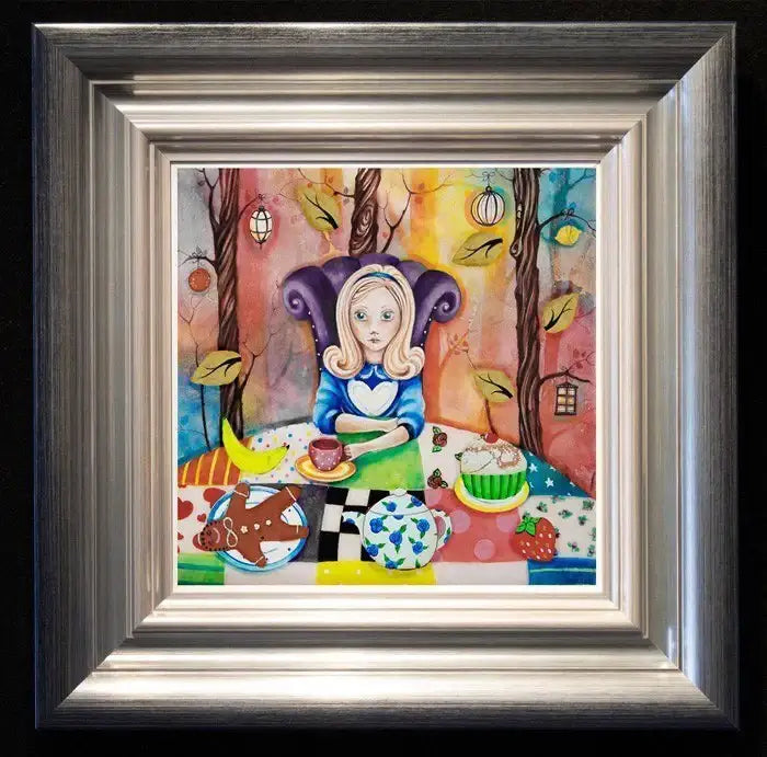 Alice - Original - SOLD by artist Kerry Darlington - Wyecliffe Galleries