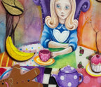 Alice - Original - SOLD by artist Kerry Darlington - Wyecliffe Galleries
