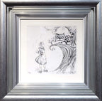 Alice Pencil Sketch Boutique Editions - non matching set of 4 - SOLD OUT by artist Kerry Darlington - Wyecliffe Galleries