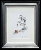 Alice Plays Croquet (sketch) - SOLD OUT by artist Kerry Darlington - Wyecliffe Galleries
