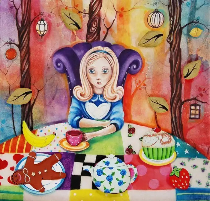 Alice - Edition - SOLD OUT by artist Kerry Darlington - Wyecliffe Galleries