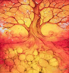 Ancient Knowledge - ORIGINAL -SOLD by artist Kerry Darlington - Wyecliffe Galleries