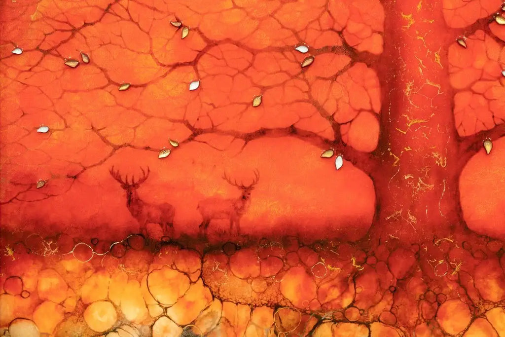 Ancient Pathway - Unique Edition by artist Kerry Darlington - Wyecliffe Galleries