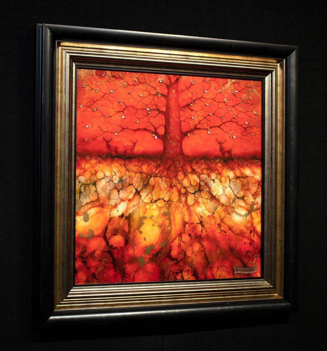 Ancient Pathway - Unique Edition by artist Kerry Darlington - Wyecliffe Galleries