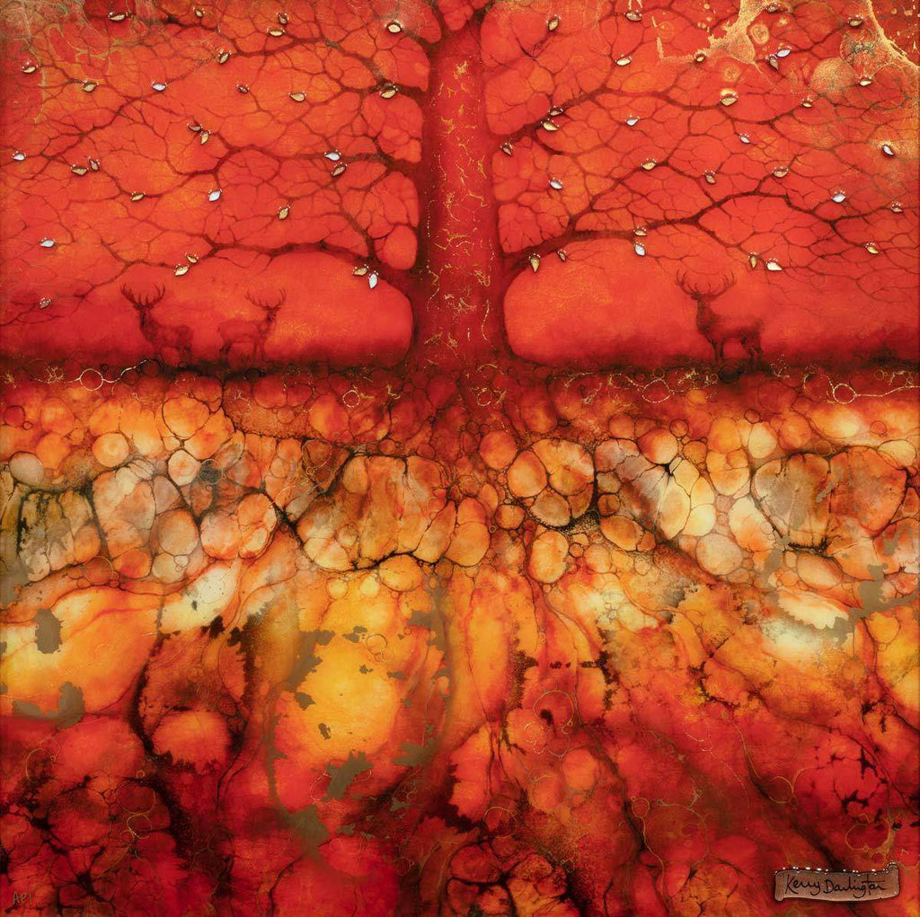 Ancient Pathway - Unique Edition by artist Kerry Darlington - Wyecliffe Galleries