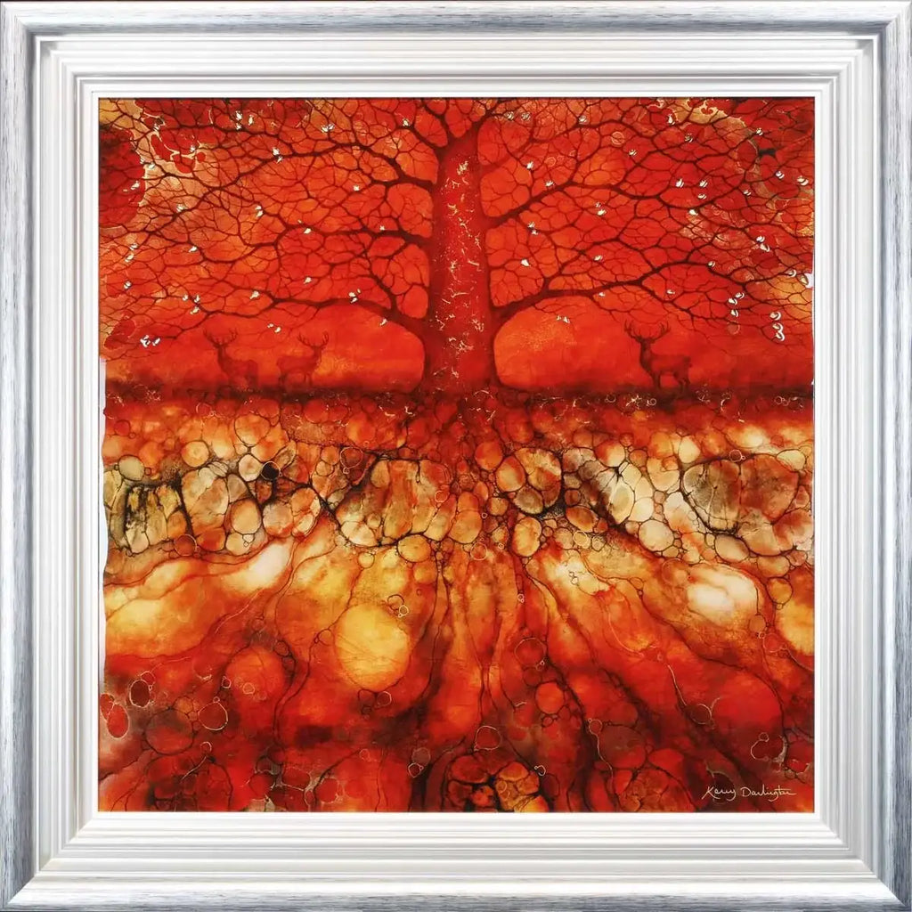 Ancient Pathway - Original - SOLD by artist Kerry Darlington - Wyecliffe Galleries