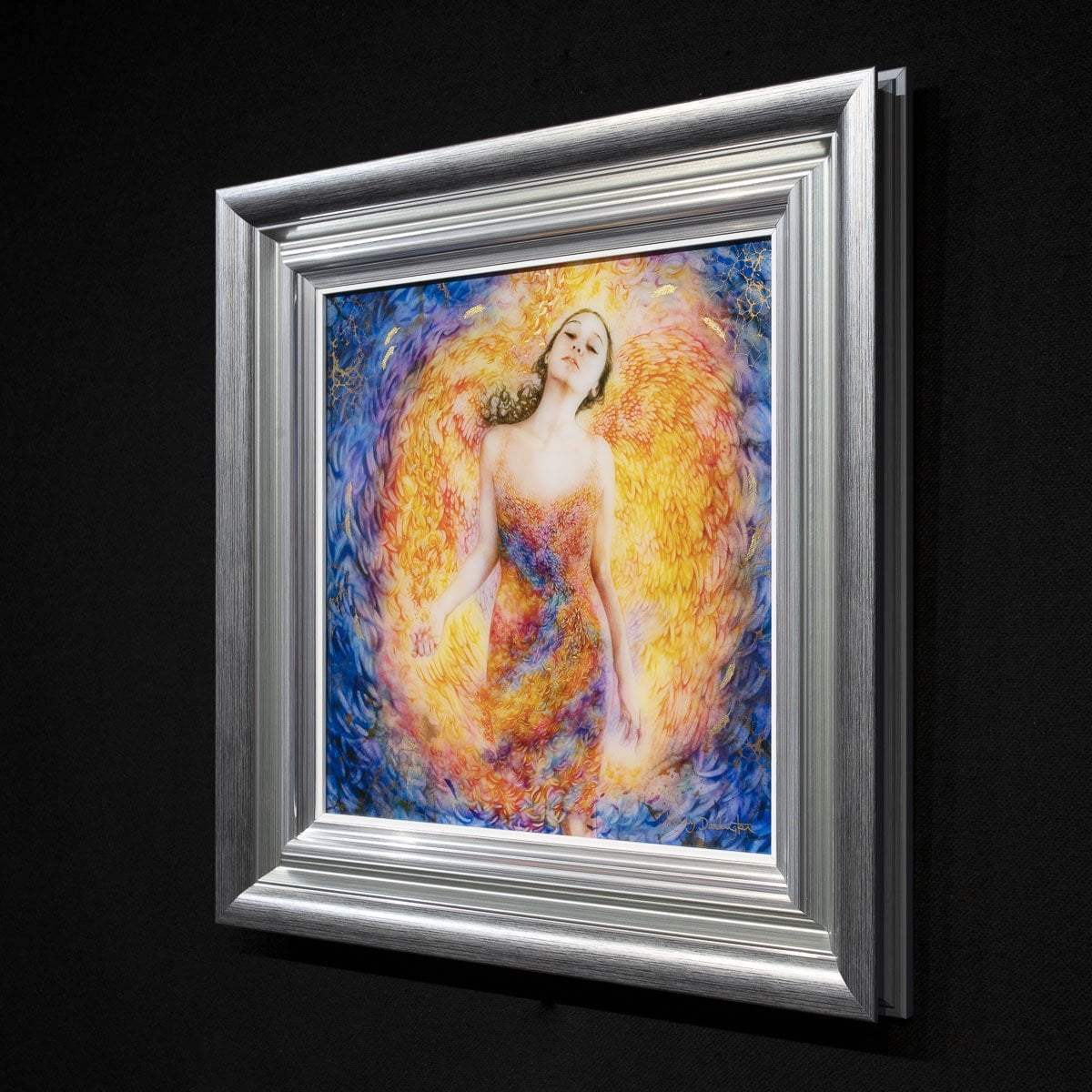 Angel Illuminated - Edition by artist Kerry Darlington - Wyecliffe Galleries