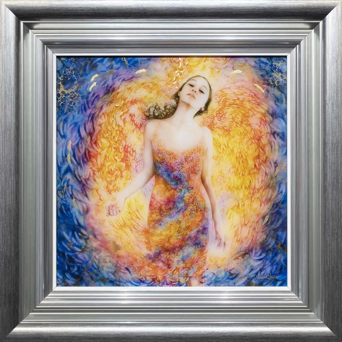 Angel Illuminated - Edition by artist Kerry Darlington - Wyecliffe Galleries