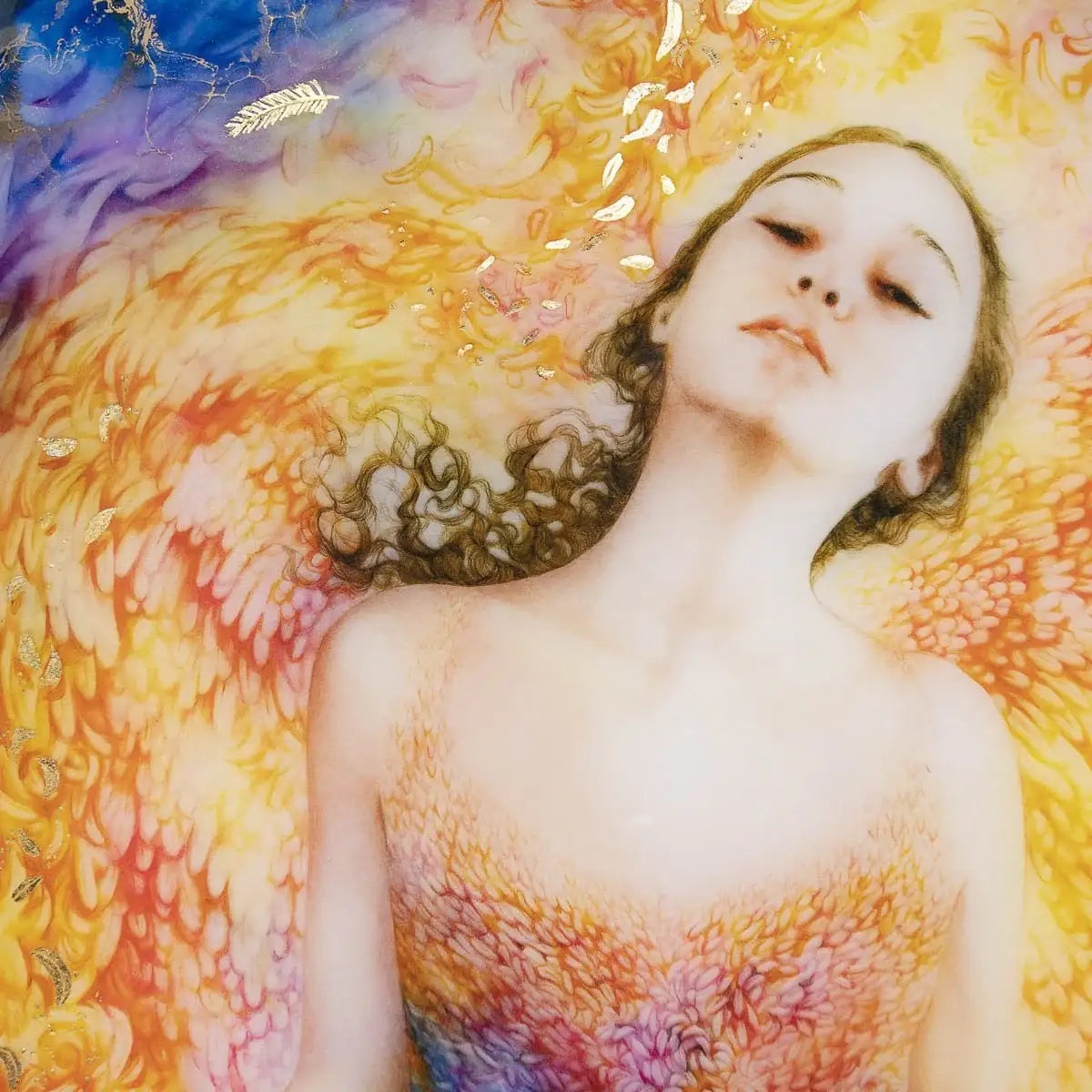 Angel Illuminated - Edition by artist Kerry Darlington - Wyecliffe Galleries