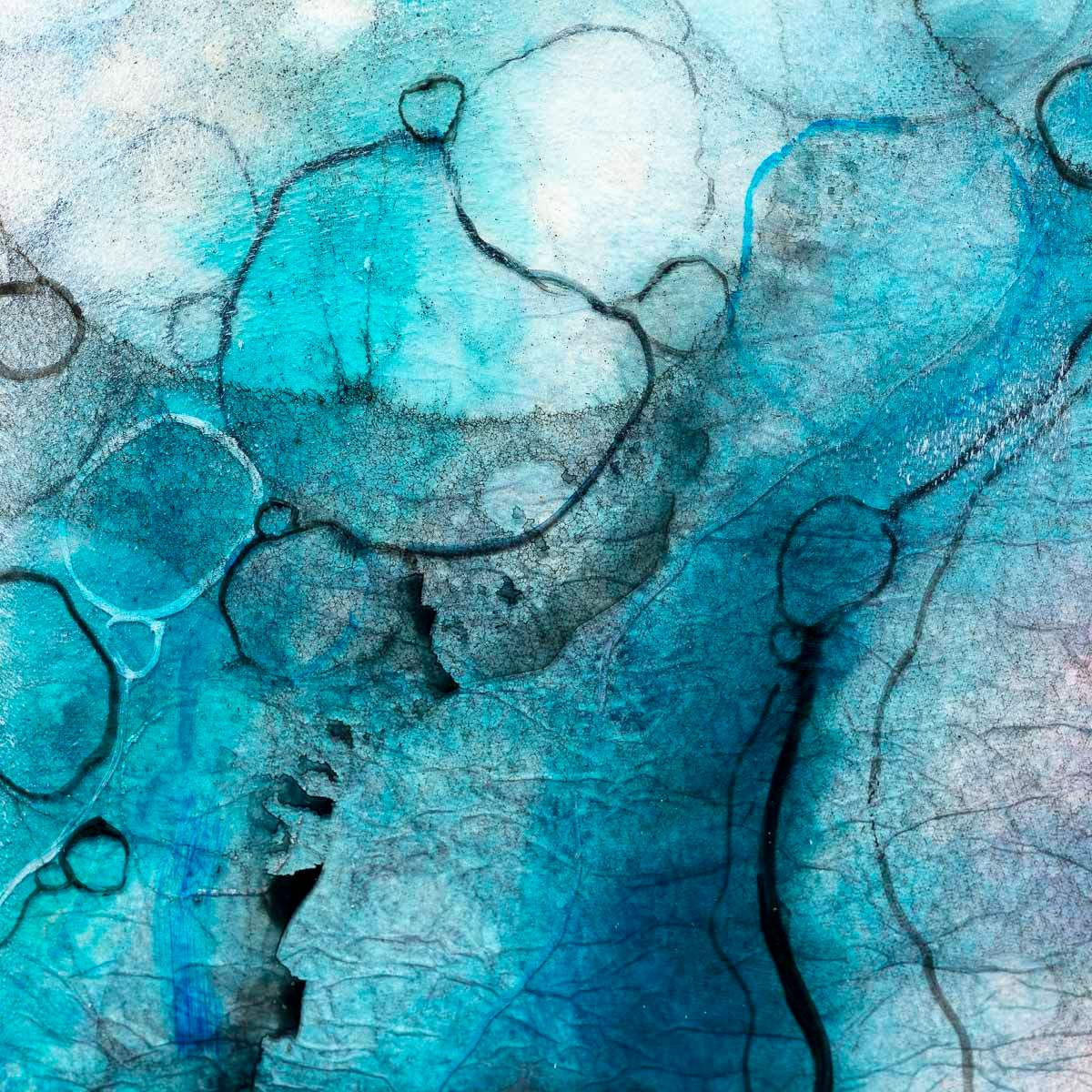 Antisana - Original - SOLD by artist Kerry Darlington - Wyecliffe Galleries