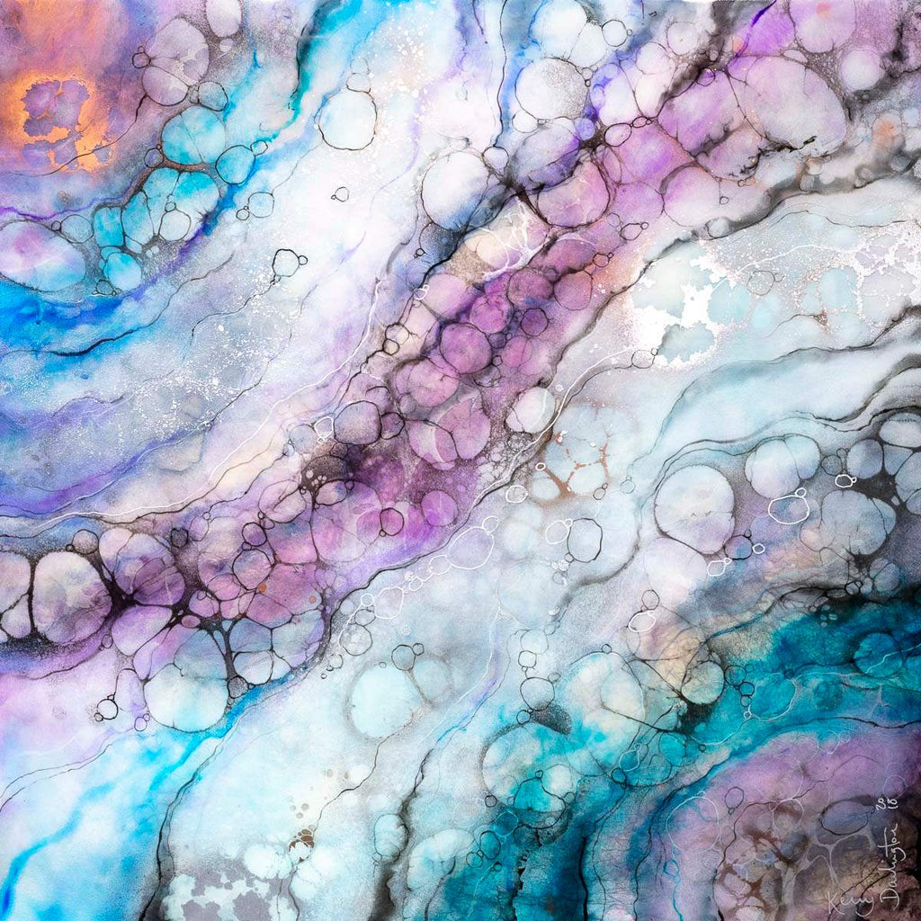 Antisana - Original - SOLD by artist Kerry Darlington - Wyecliffe Galleries