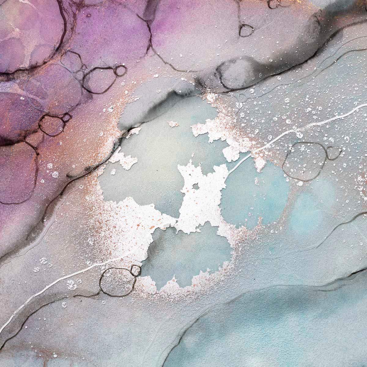 Antisana - Original - SOLD by artist Kerry Darlington - Wyecliffe Galleries