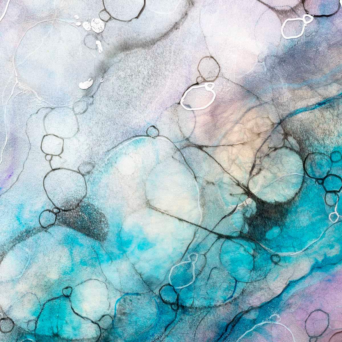 Antisana - Original - SOLD by artist Kerry Darlington - Wyecliffe Galleries