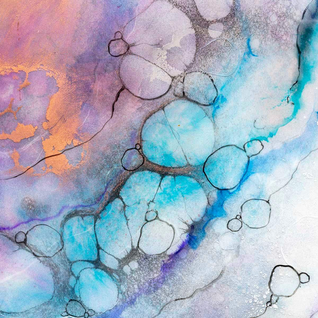 Antisana - Original - SOLD by artist Kerry Darlington - Wyecliffe Galleries