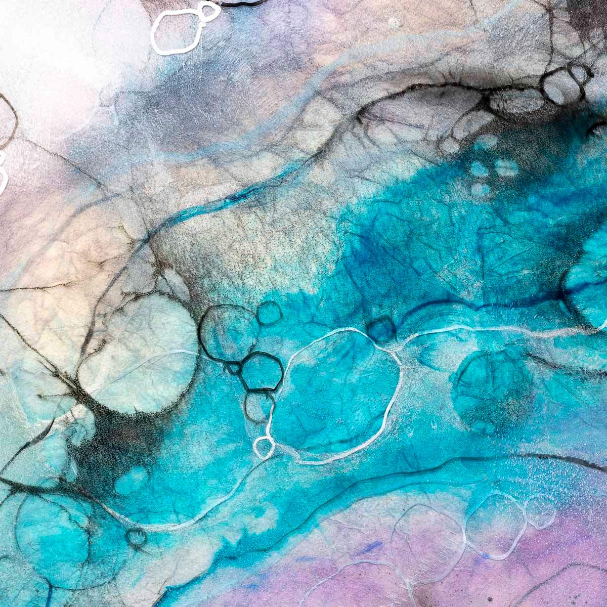 Antisana - Original - SOLD by artist Kerry Darlington - Wyecliffe Galleries