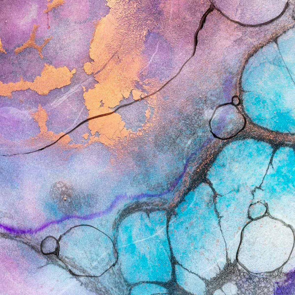 Antisana - Original - SOLD by artist Kerry Darlington - Wyecliffe Galleries