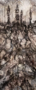 Godric's Lane & Strangeauld Place - Artist Proof - Matching Set 2018 by artist Kerry Darlington - Wyecliffe Galleries