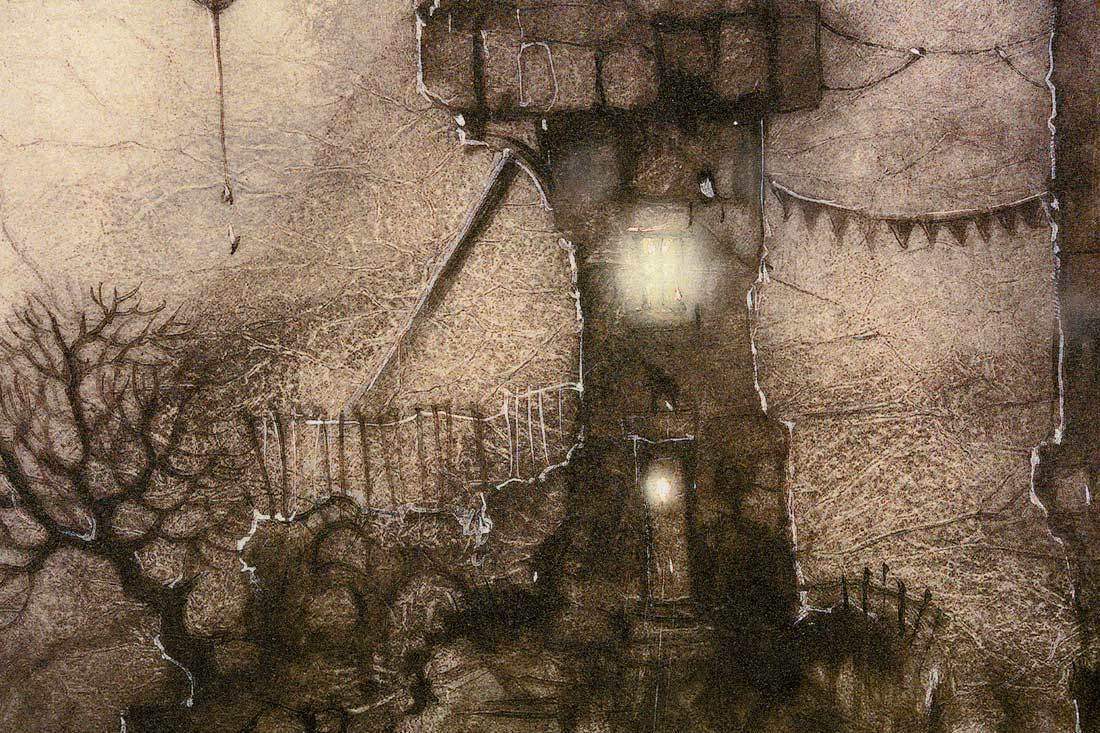 Godric's Lane & Strangeauld Place - Artist Proof - Matching Set 2018 by artist Kerry Darlington - Wyecliffe Galleries