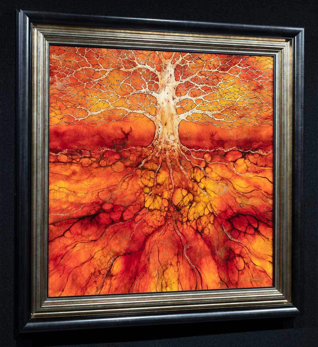 Arcadia - Original - SOLD by artist Kerry Darlington - Wyecliffe Galleries