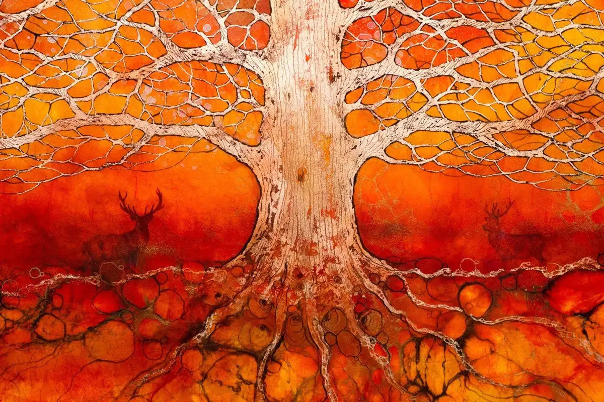 Arcadia - Original - SOLD by artist Kerry Darlington - Wyecliffe Galleries