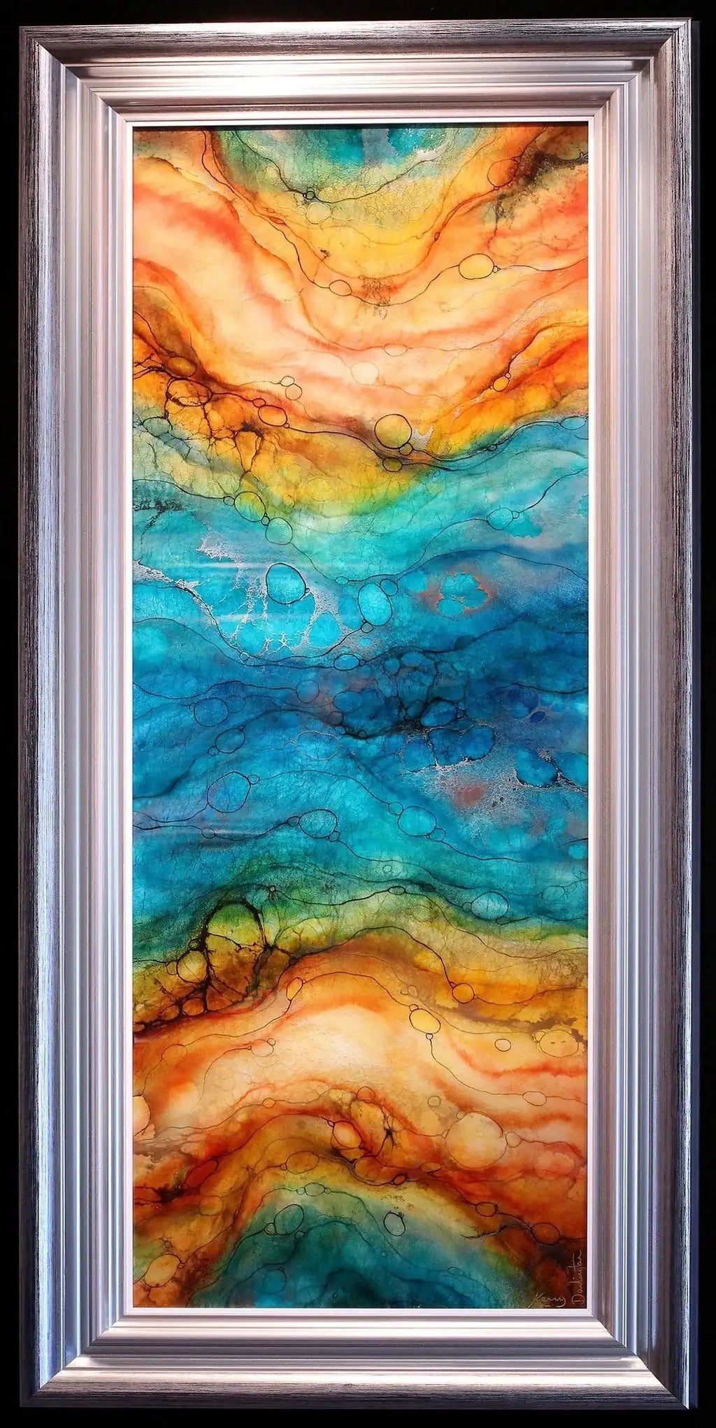 Asacha - ORIGINAL - SOLD by artist Kerry Darlington - Wyecliffe Galleries