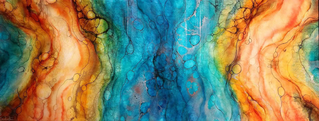 Asacha - ORIGINAL - SOLD by artist Kerry Darlington - Wyecliffe Galleries