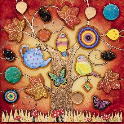 Autumn Days - Original - SOLD by artist Kerry Darlington - Wyecliffe Galleries