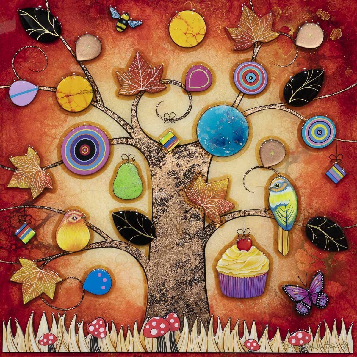Autumn Harvest - Original Kerry Darlington Framed