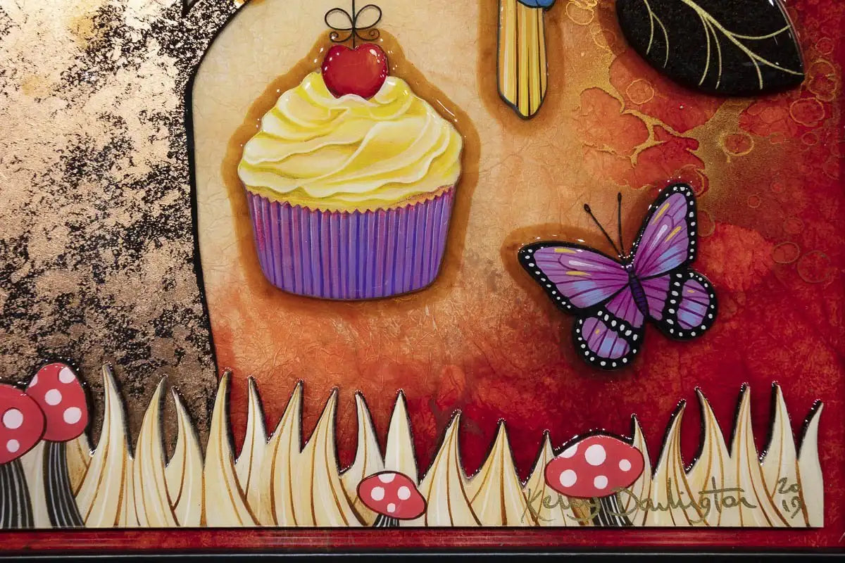 Autumn Harvest - Original - SOLD by artist Kerry Darlington - Wyecliffe Galleries