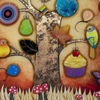 Autumn Harvest - Original - SOLD by artist Kerry Darlington - Wyecliffe Galleries