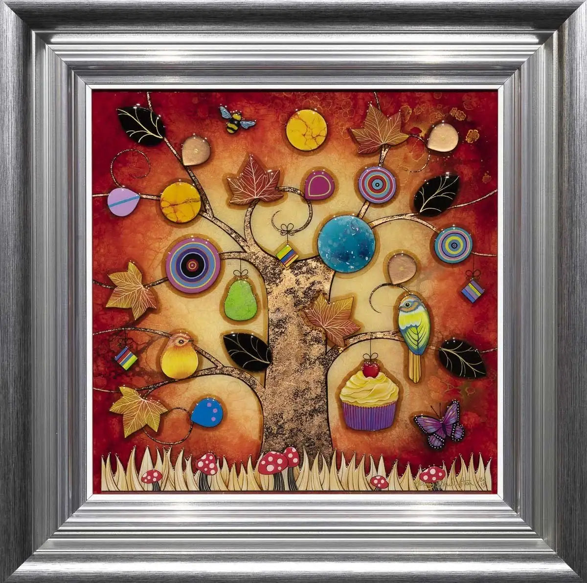 Autumn Harvest - Original - SOLD by artist Kerry Darlington - Wyecliffe Galleries