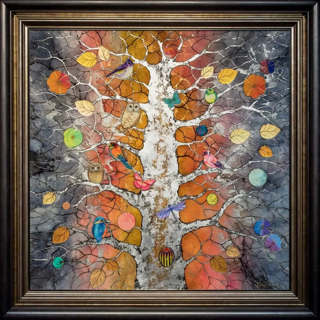 Awakening - Original - SOLD by artist Kerry Darlington - Wyecliffe Galleries