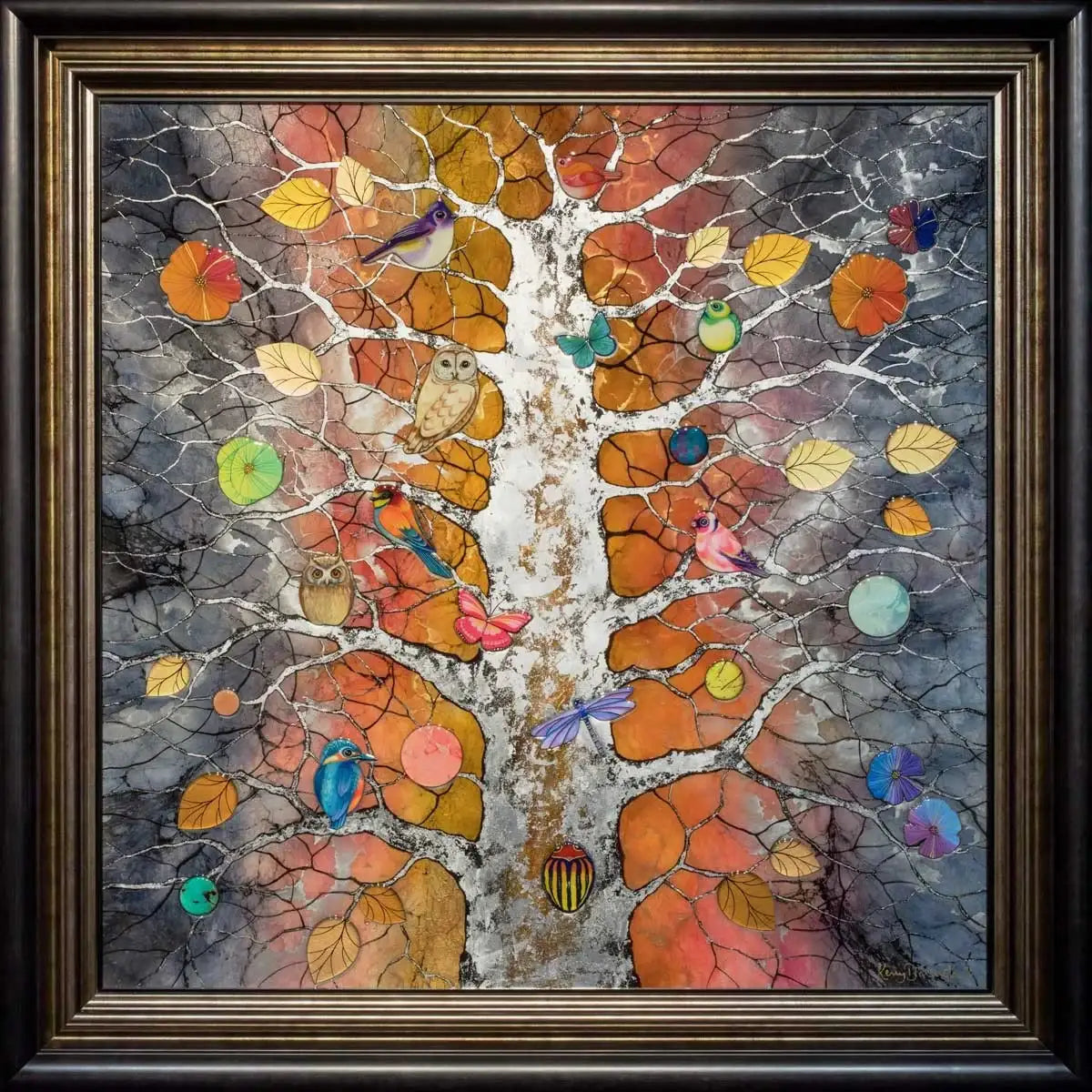 Awakening - Original - SOLD by artist Kerry Darlington - Wyecliffe Galleries