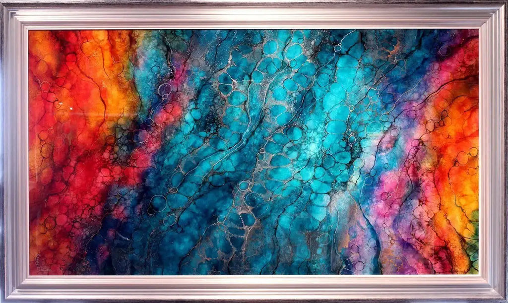 Azufral - ORIGINAL - SOLD by artist Kerry Darlington - Wyecliffe Galleries