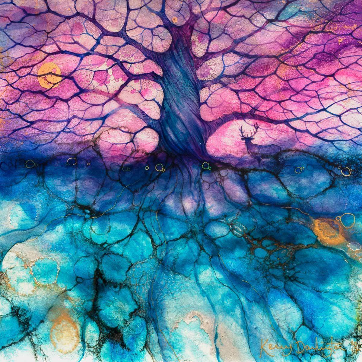 Bearing Witness - Original - SOLD by artist Kerry Darlington - Wyecliffe Galleries